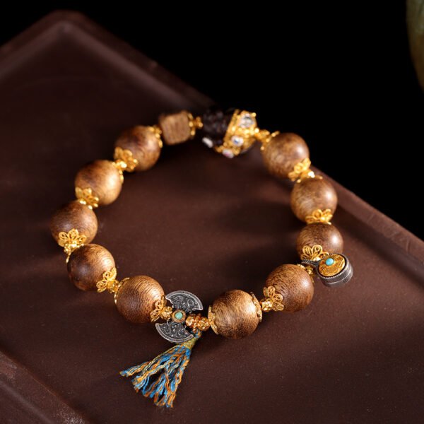 Tibetan Buddhist Premium Agarwood Prayer Bead Bracelet